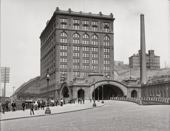 Photo showing: Pittsburgh Rail -- Union Station circa 1902.