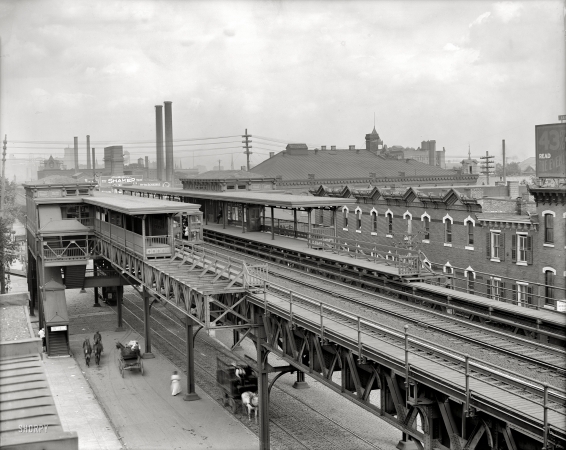 Photo showing: 36th Street Station -- Philadelphia, Pennsylvania, circa 1908.