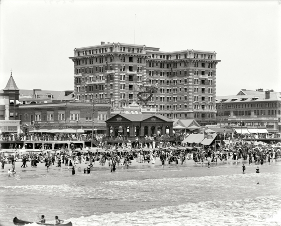 Photo showing: The Chalfonte -- Chalfonte Hotel, Atlantic City, New Jersey, circa 1913.