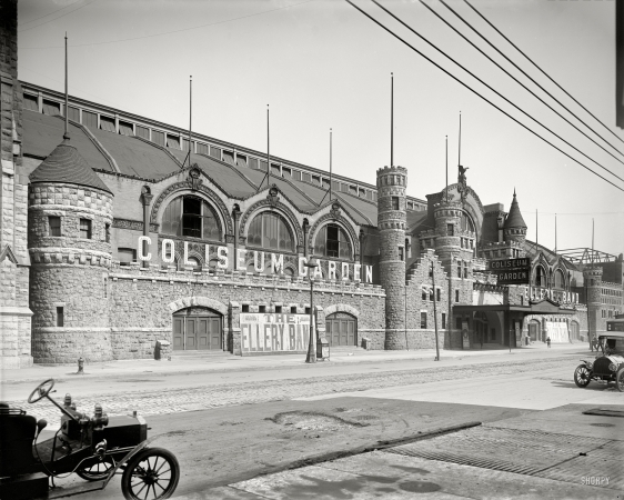 Photo showing: Coliseum Garden -- Chicago circa 1907. The Coliseum, 15th & Wabash Avenue.