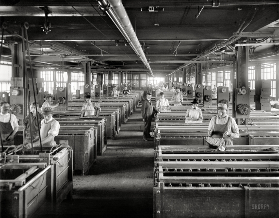 Photo showing: NCR: 1902 -- Dayton, Ohio. Plating department, National Cash Register Company.