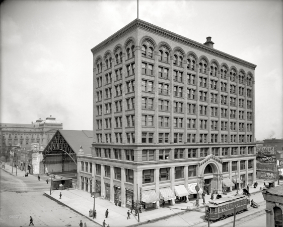 Photo showing: Indianapolis Terminal -- Union Terminal Building, circa 1907.