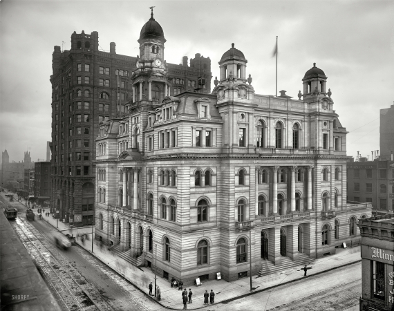 Photo showing: Minneapolis Post Office -- Hennepin County, Minnesota, circa 1908.