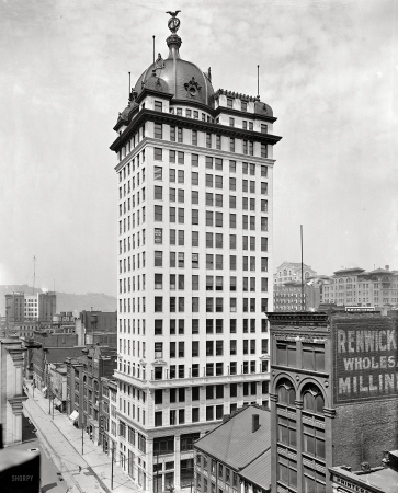 Photo showing: The Keenan Building -- Pittsburgh circa 1907. T.J. Keenan Building.