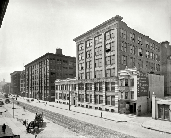 Photo showing: Eastman Kodak: 1905 -- Eastman Kodak Co., State Street factory and main office. Rochester, New York.