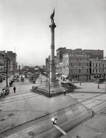 Photo showing: Confederate Monument -- Norfolk, Virginia, circa 1910.