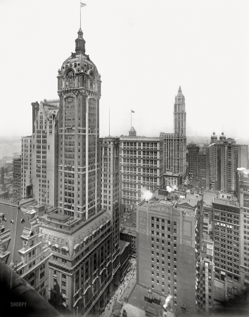 Photo showing: Singer Building -- New York circa 1913.