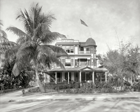 Photo showing: Miami Club -- Miami, Florida, circa 1907. The Miami Club.