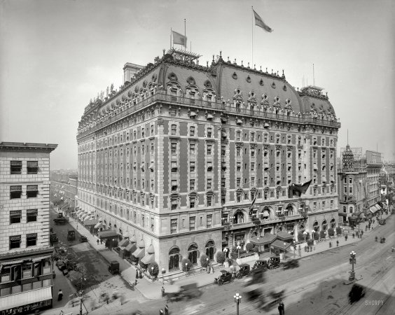 Photo showing: Hotel Astor -- Times Square, New York circa 1909.