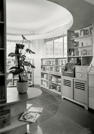 Photo showing: Modern Book Shop -- Dover Book Shop, 2672 Broadway, New York, March 23, 1945.