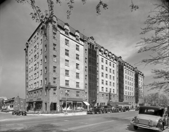 Photo showing: Cavalier Hotel -- Washington, D.C., 3500 14th Street N.W., circa 1931.