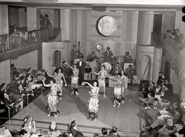 Photo showing: Cabaret: 1941 -- The Boyd Atkins Band plays for a floor show in a cabaret on Chicago's South Side.