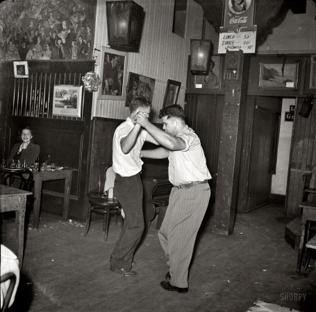 Photo showing: One Last Dance -- Untitled. San Francisco, December 1941.