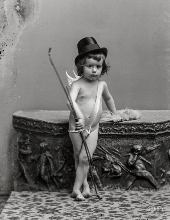 Photo showing: Happy New Year! (1890s) -- Dunn baby.