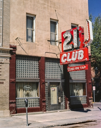 Photo showing: Twenty-One: 1980 -- 21 Club, Buffalo, Wyoming.