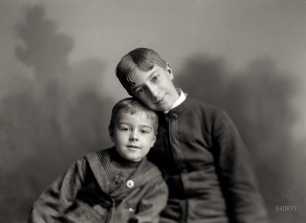 Photo showing: The Brothers -- Kelly, J.T. (children). Between February 1894 and February 1901.