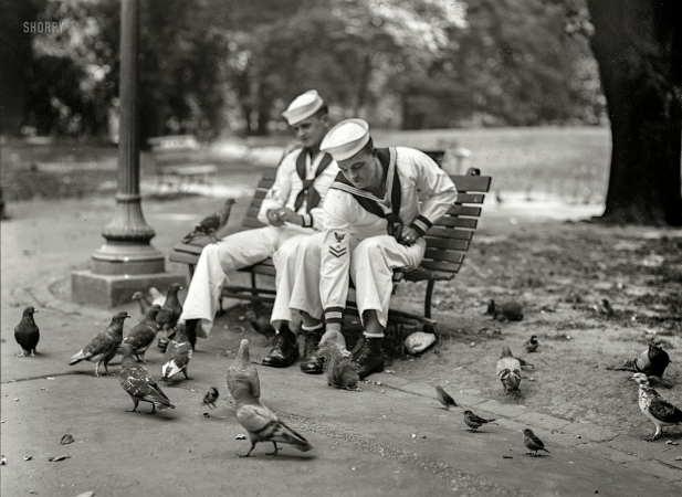 Photo showing: Hudzik and Hornbrook -- August 2, 1924. Washington, D.C. F.R. Hudzik & H.W. Hornbrook.