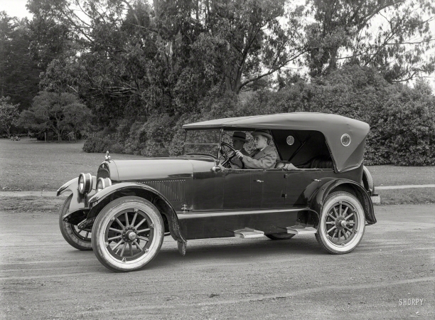 Photo showing: Salient Six -- San Francisco, 1922. Stephens Salient Six touring car.