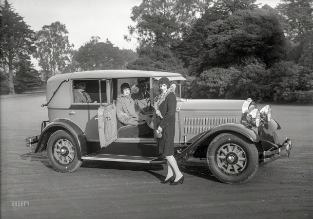 Photo showing: Super Six Landau -- San Francisco, 1928. Hudson Super Six Landau Sedan at Golden Gate Park.