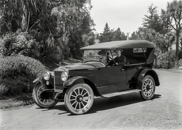 Photo showing: The Jackson Six -- San Francisco circa 1920. Jackson Six touring car at Golden Gate Park.