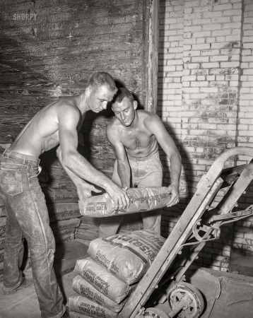 Photo showing: Stacking Up -- Columbus, Georgia, circa 1955.
