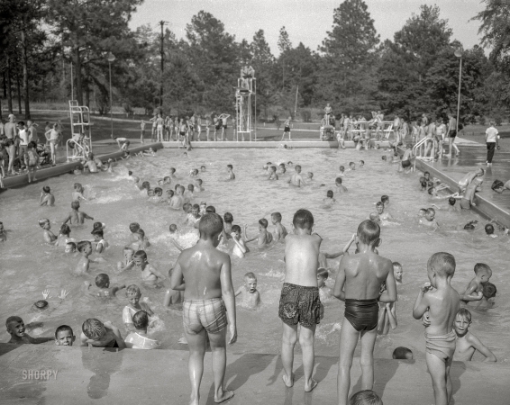 Photo showing: Where the Boys Are -- Circa 1953. No Running, Horseplay or Girls Allowed!