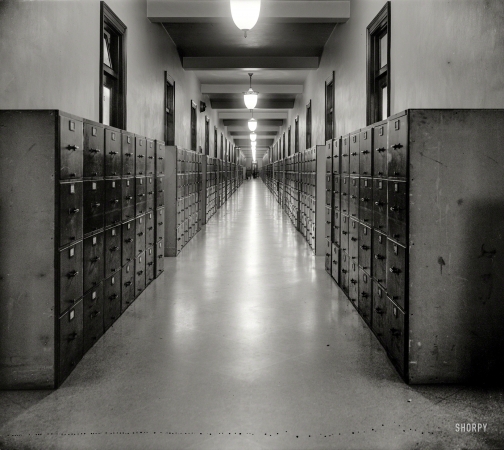 Photo showing: Big Data -- Washington, D.C., circa 1937. Tax office?