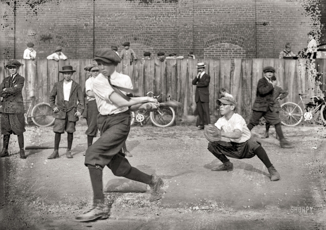 Photo showing: Junior League. -- Washington, D.C. Playground, Madison School baseball, May 20, 1914.
