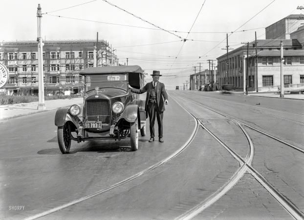 Photo showing: This Is the Place -- Jewett touring car, San Francisco, 1923.