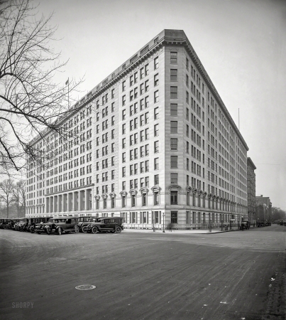 Photo showing: War Risk Bureau -- Washington, D.C., 1923. War Risk Bureau, Vermont Avenue and I Street N.W.