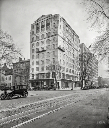 Photo showing: The Hill Building -- Washington, D.C., circa 1926. Hill Bldg., 17th and Eye Streets N.W.