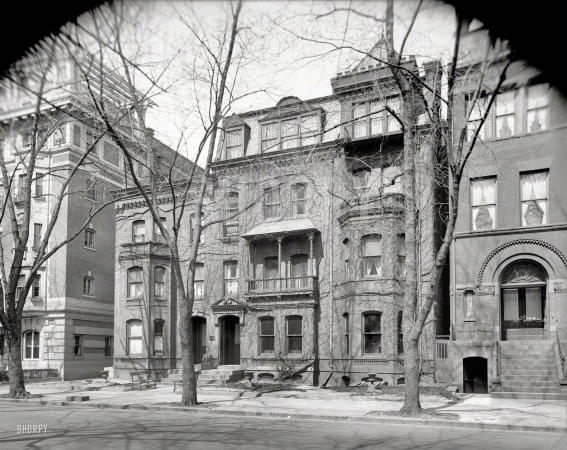 Photo showing: Milton Apartments -- Washington, D.C., circa 1920. Milton Apartments, H Street N.W.