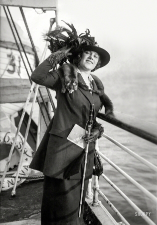 Photo showing: Ahoy, Matey! -- March 14, 1925. New York. Isabella Fosta, soprano.