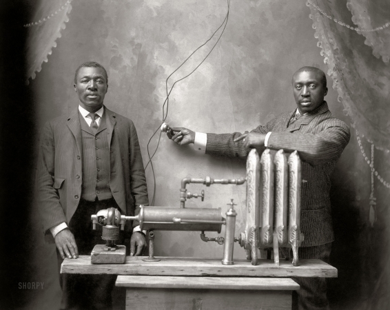 Photo showing: Its Complicated -- February 1906. Start of super heating union. (Inventor Charles S.L. Baker and brother Peter).