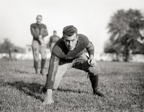 Photo showing: Turf Battle -- Washington, D.C., 1922. Football.