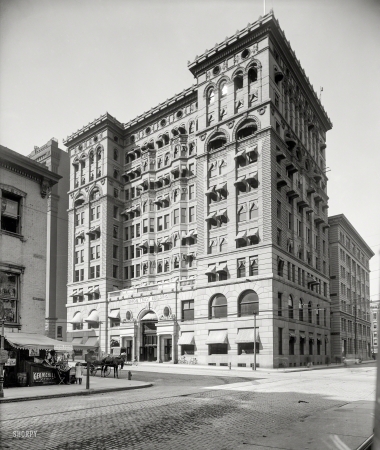 Photo showing: Union Trust Bank -- Circa 1900. Union Trust Building, Detroit. At Griswold and Congress.