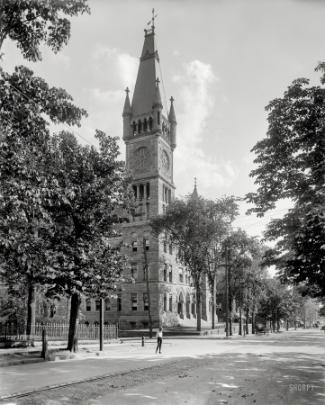 Photo showing: Scranton City Hall -- Scranton, Pennsylvania, circa 1901. Municipal Building, Washington Avenue and Mulberry Street.