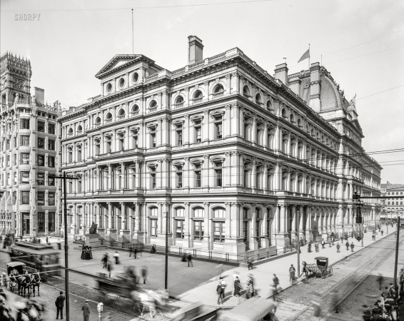 Photo showing: Philly P.O. -- Philadelphia Post Office circa 1900.