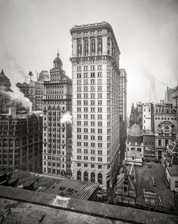 Photo showing: Hanover National Bank -- Lower Manhattan circa 1903. Hanover National Bank Bldg., New York City.