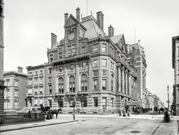 Photo showing: Union League -- New York circa 1906. Union League Club, Fifth Avenue and West 39th Street.