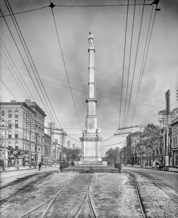 Photo showing: Rebel Web -- 1903. Confederate monument -- Augusta, Georgia.