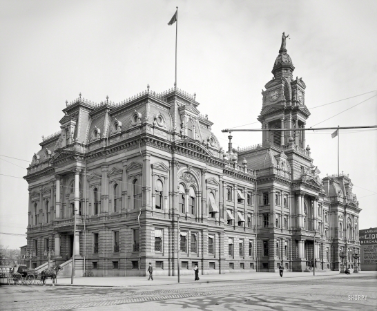 Photo showing: Columbus Courthouse -- 1904. Courthouse -- Columbus, O.