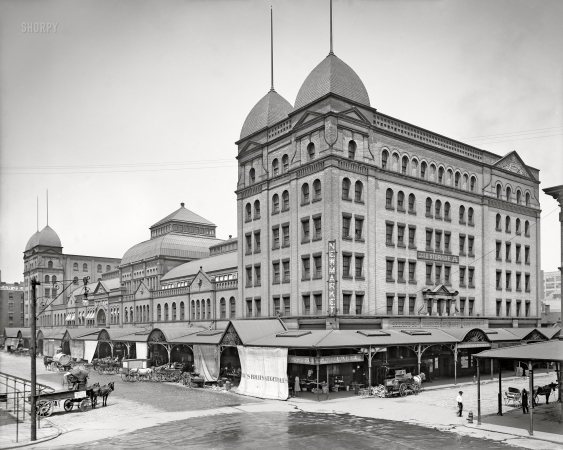 Photo showing: New Market -- 1905. Sheriff Street Market, Cleveland, O.