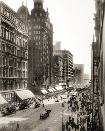 Photo showing: State Street. -- State Street, Chicago, 1905.