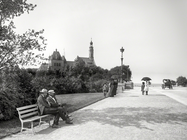 Photo showing: Jackson Park -- Chicago circa 1907. Lake Shore Drive, Jackson Park.