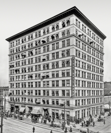 Photo showing: First National Bank -- Birmingham, Alabama, circa 1905.