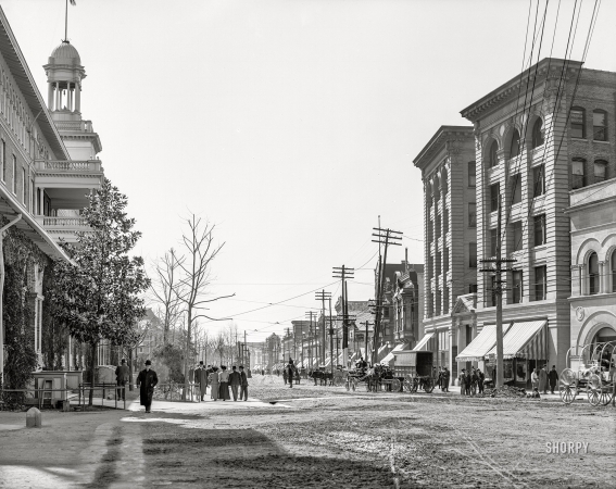 Photo showing: Hot Springs: 1906 -- Hot Springs, Arkansas. Central Avenue South.