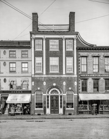 Photo showing: The Athenaeum -- Circa 1907. Athenaeum -- Portsmouth, New Hampshire.