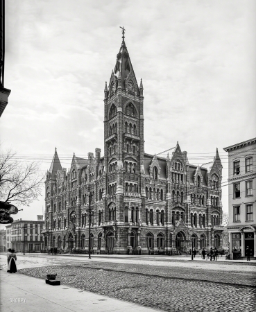Photo showing: Southern Gothic. -- Circa 1905. City Hall -- Richmond, Virginia.