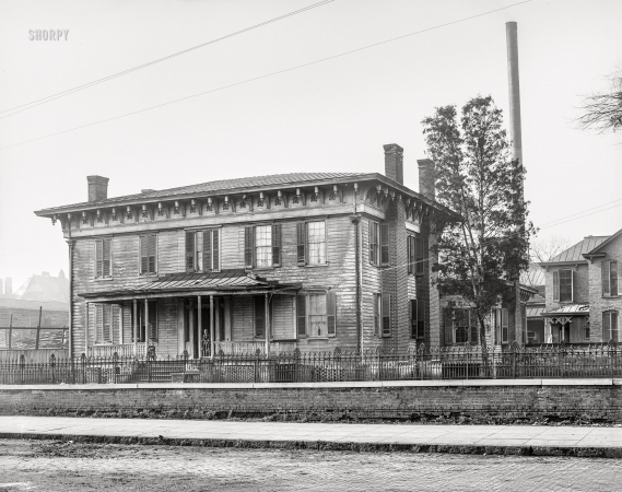 Photo showing: Jefferson Davis House -- Montgomery, Alabama, circa 1906.